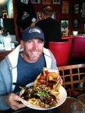 ROB WITH HIS HUGE MEAL