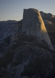 Sunrise on Half Dome, Glacier Point