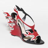 Prada Flame Shoes