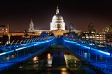 St. Pauls Cathedral and Millennium Bridge