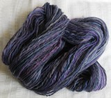 Blue-Purple merino 3-ply