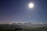 Moon Thorugh a Fog