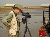 Smart birder!