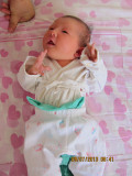 Four days old and already a green belt in the ancient Sichuan art of Iy Kan Poo