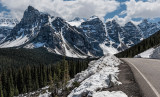 Road to Moraine Lake