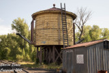The double spouted water tank in Chama yard