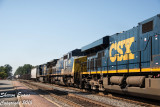 A pair of CW40-8s 7360 and 7325 trail on Q416 18