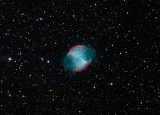 Dumbbell nebula (M27) - 22sept2014