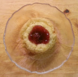 Dutch Baby with Strawberry Preserves