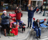 P1110857 Lots of smiles for us along the Holiday Parade route