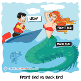 Mermaid - Jokes about programmers, web development, and web browsers