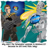 The Terminator - Jokes about programmers, web development, and web browsers