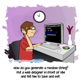 VIM - Jokes about programmers, web development, and web browsers