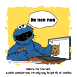Cookie Monster - Jokes about programmers, web development, and web browsers