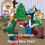 Merry Christmas - Jokes about programmers, web development, and web browsers