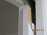 Ruined Sliding Pocket Door - Master Bathroom