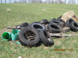 Horse Stuff Left on Farm Fields