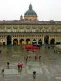 Piazza Maggiore, Rainy Day<br />7410