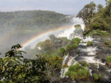 The falls at Foz do Iguacu.