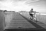 Winter ride at Tel Aviv Port