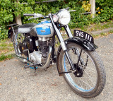 BSA - SVS 111.  Seems to be an old one, judging by the number plate