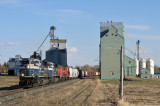 Train 442 Northbound Three Hills, AB