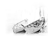 Two Dories, Lunenburg, Nova Scotia