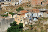 Crumbling ruins on the edge of the plateau, Constantine