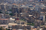 The partially crumbling old medina of Oran with the Pashas Mosque