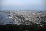 Dusk falls over Oran - the view from Jebel Murdjadjo