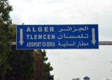 The road to Algiers, Tlemcen and Oran Aroport Es-Senia