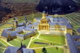 Model of Orval Abbey before its destruction in 1793