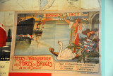 French language poster for the Inauguration of the Port of Bruges, 1907