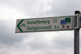 Continuing on the Main Radweg from Frankfurt to Aschaffenburg
