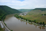 View of the Mosel looking upstream from Burg Metternich