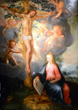 Ecclesia and the Crucified Christ, Hendrick Goltzius, 1610