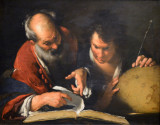 Erastosthenes Teaching in Alexandria, Bernardo Strozzi, ca 1635