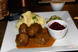 Swedish Meatballs with all the traditional sides
