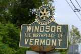 Welcome to Windsor, Birthplace of Vermont