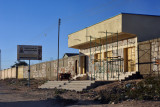 Construction along Highway 1 outside Hargeisa