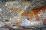 The majority of the paintings at Laas Geel depict cattle