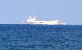 French Navy patrolling off Berbera -  Foudre class amphibious assault ship Siroco (L9012)