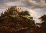View of Bentheim Castle, Jacob van Ruisdael, ca 1652-54