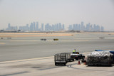 Low-rise Doha seen from Hamad International Airport