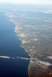 Catalan coast south of Barcelona