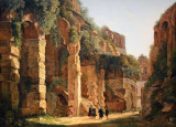 Inside the Colosseum, Franz Ludwig Catel, ca 1823