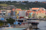 St. Annabaai with the famous Handelskade, Willemstad, Curaao