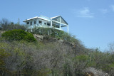 A small residential area lies past Sunset Beach