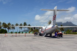 Air Tahiti ATR72 (F-OIQU), Bora Bora