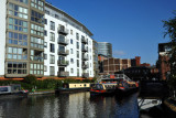 Apartments along the Birmingham Canal